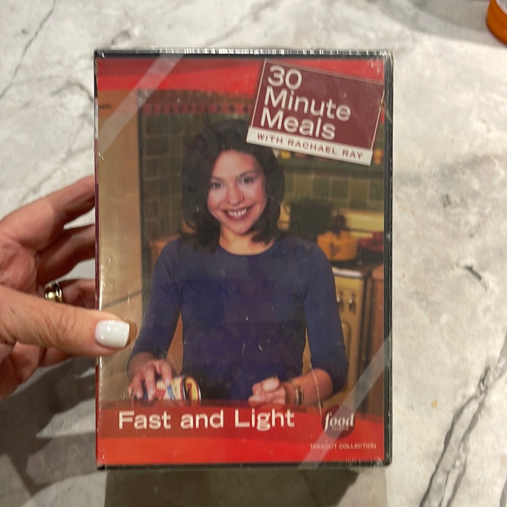 Rachel Ray 30 min meals x 3 new DVDs